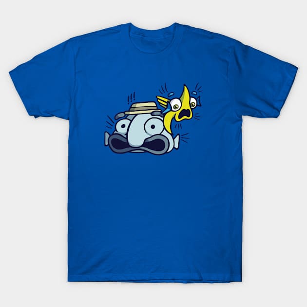 Spooked T-Shirt by JanSor